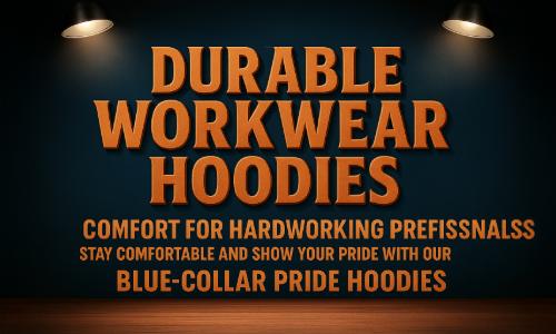 Durable Workwear Hoodies. Comfort for Hardworking Professionals