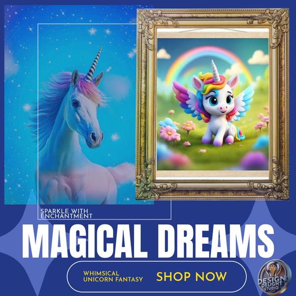 rainbow–adorable fantasy poster