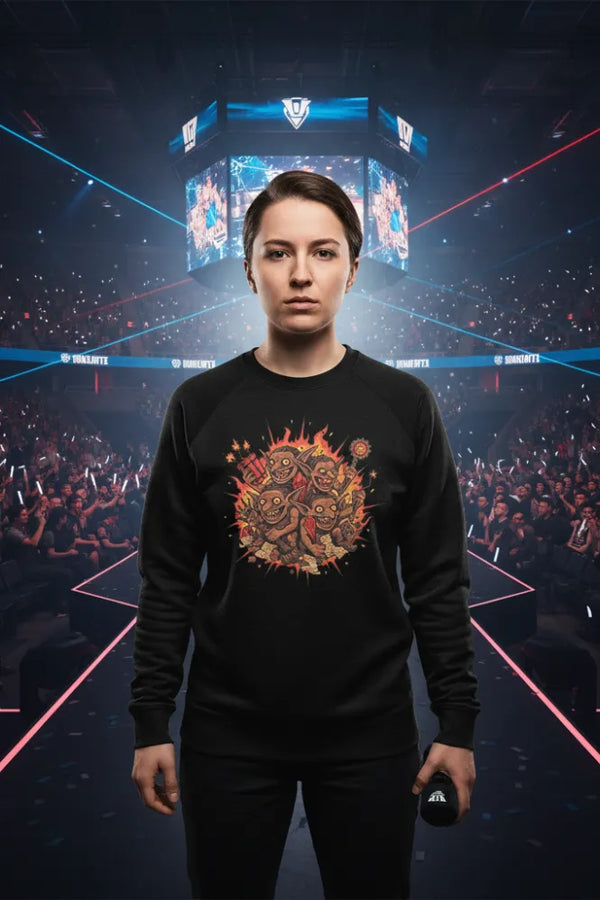 Chaos Spark Squad Organic Gamer Sweatshirt