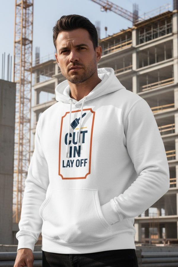 Cut In Lay Off Organic Hoodie