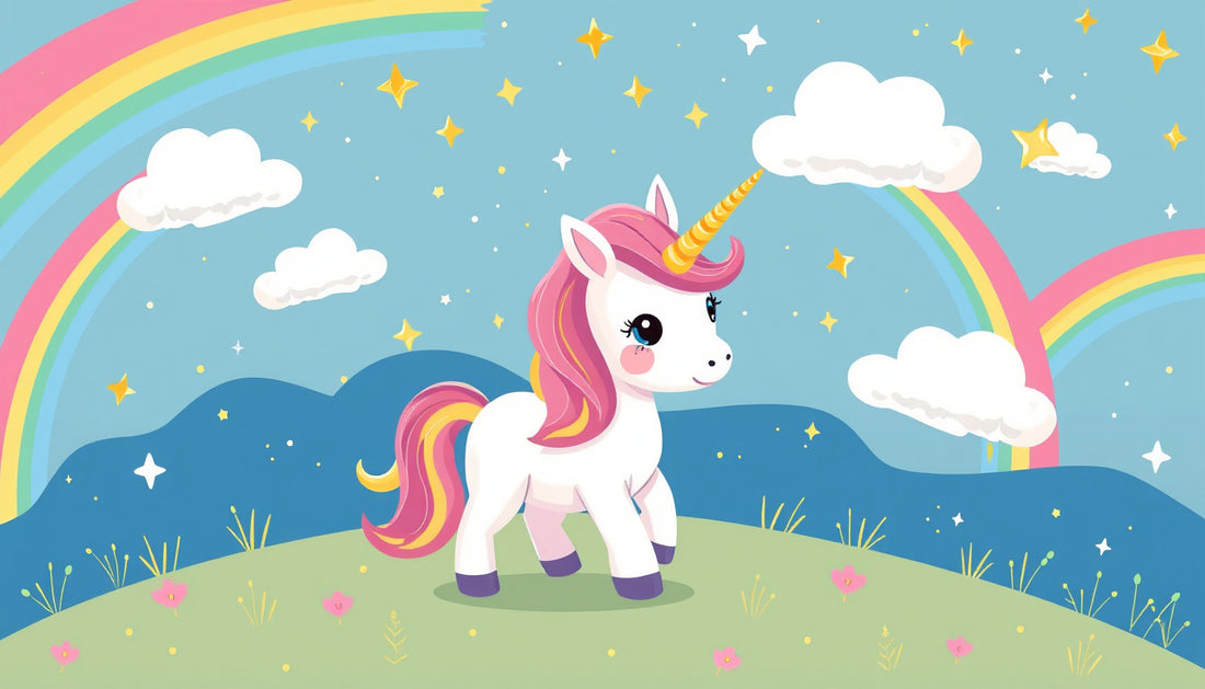 🌈 Unleash Magic: How a Whimsical Baby Unicorn Poster Can Revamp Your Child’s Space Instantly! ✨