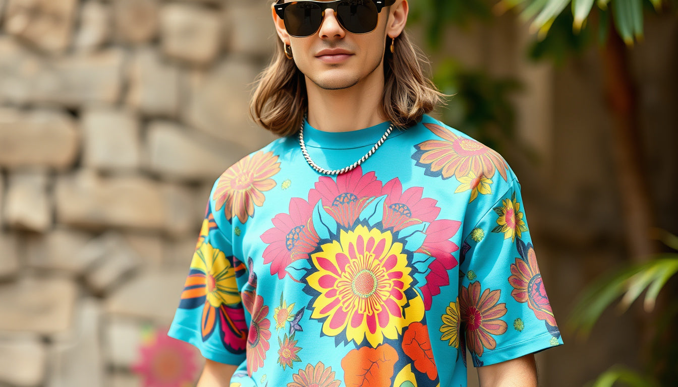 60s fashion-inspired T-shirts: Sustainable Vintage-Inspired Style