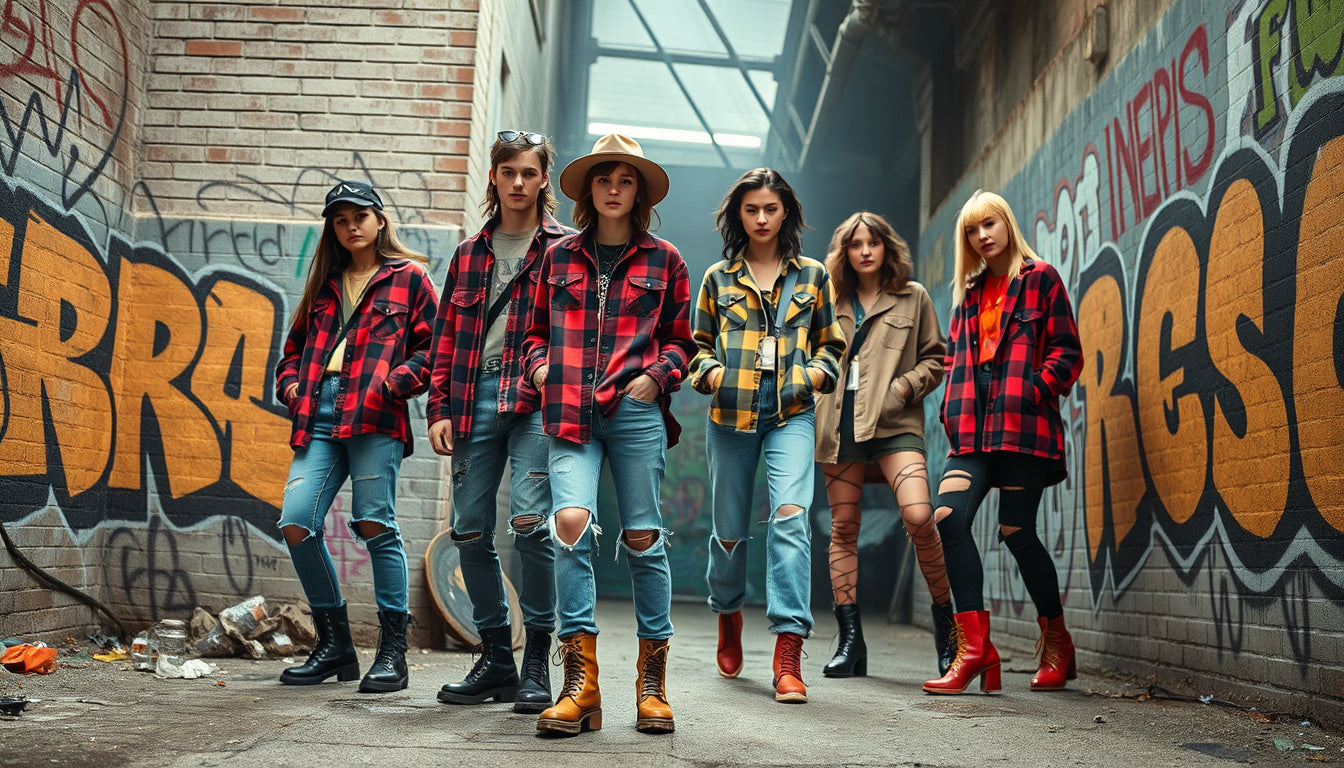 Unleash Your Inner ‘90s Vibe with The Grunge Revival Collection You Need Now