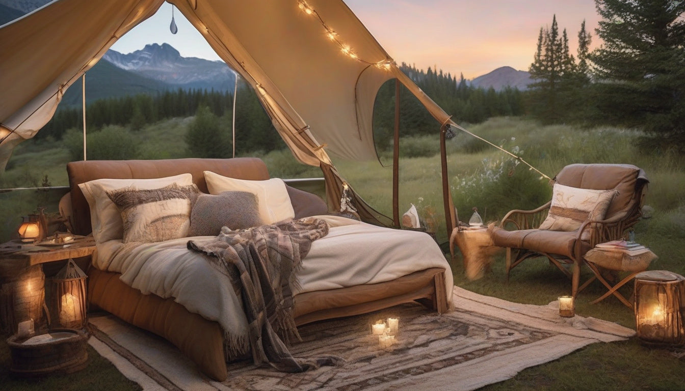 Experience Luxury in the Great Outdoors with Stylish Glamping Tees