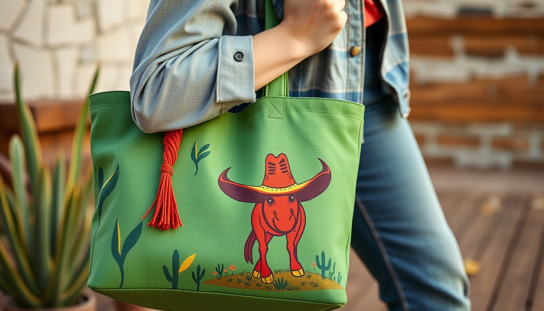 Plant-Based Fibers: Combining Sustainability and Western Style in Cowboy Totes