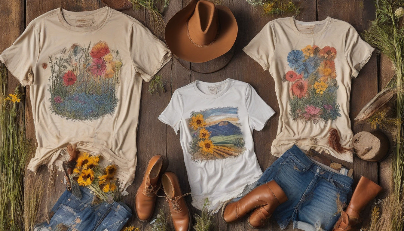 Elevate Your Style with Unique Prairie Fashion T-Shirts