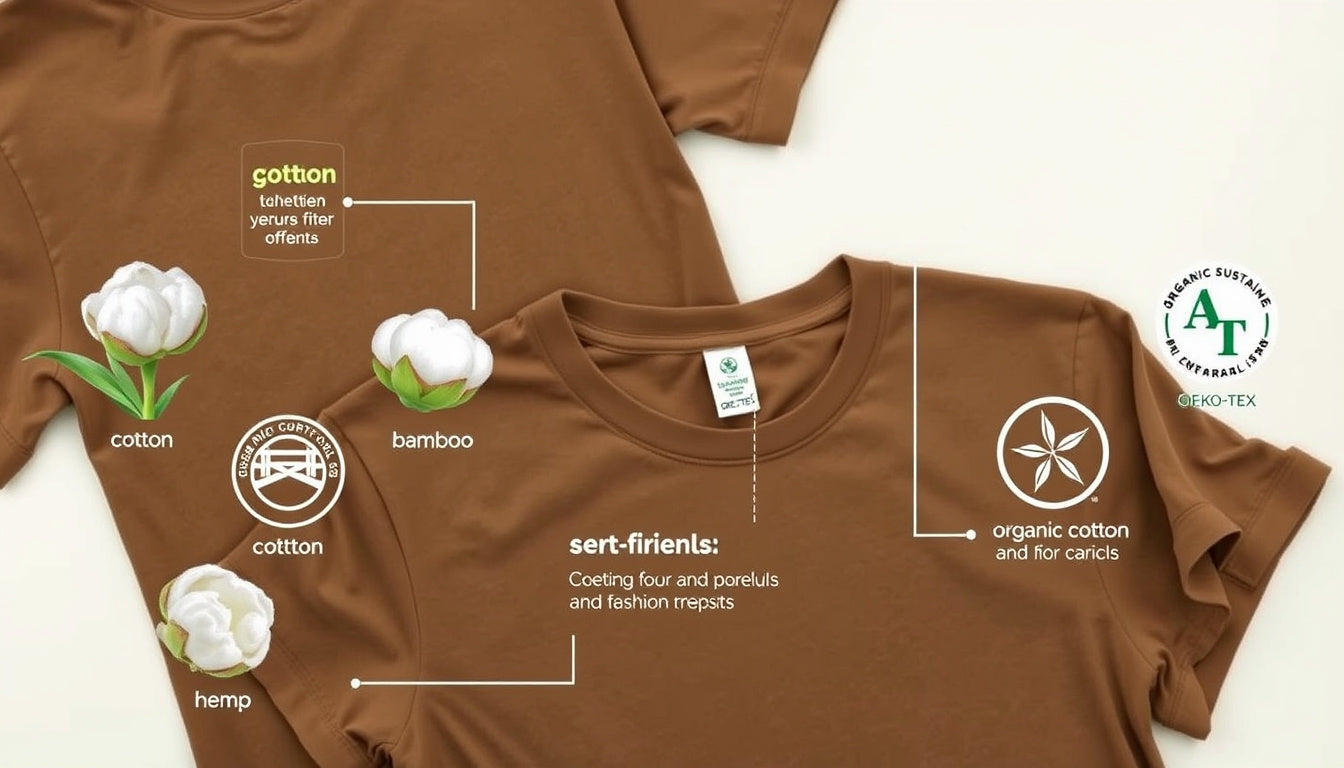 What Makes a T-Shirt Sustainable? A Guide to Eco-Friendly Fabrics and Certifications