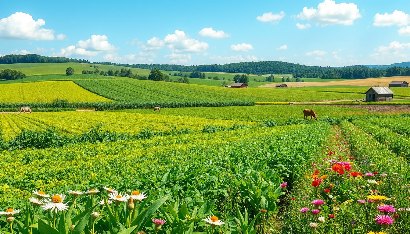 Organic Farming: The Key to Sustainable Agriculture and Environmental Preservation