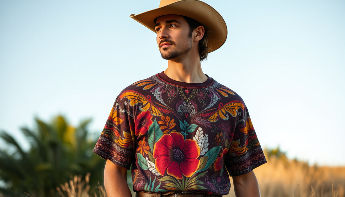 Eco-Conscious Westernwear: Stylish Sustainable Tees with Lasting Vibrance