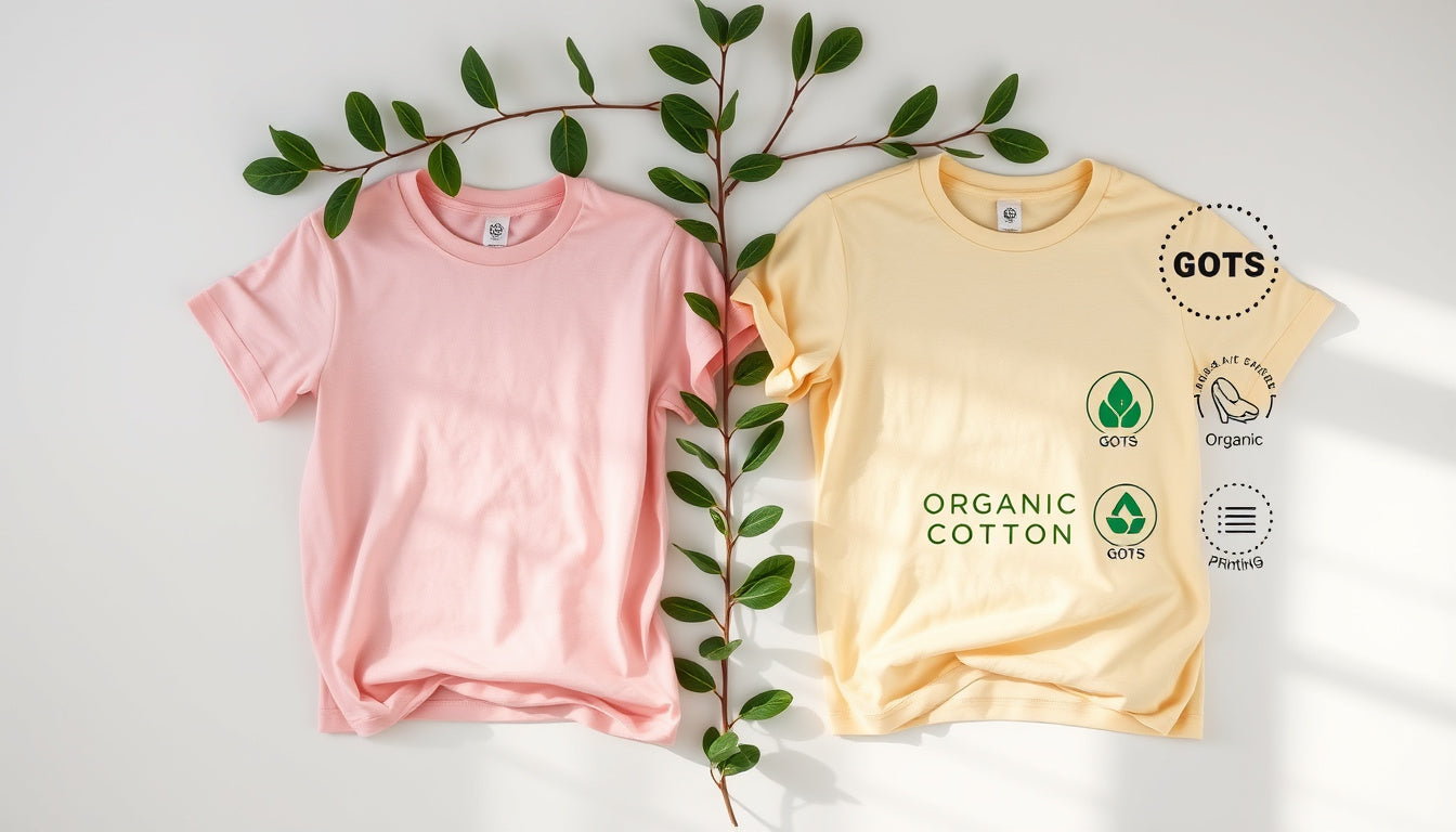 Eco-Friendly Apparel: Organic Cotton & GOTS-Certified Water-Based Printing Techniques