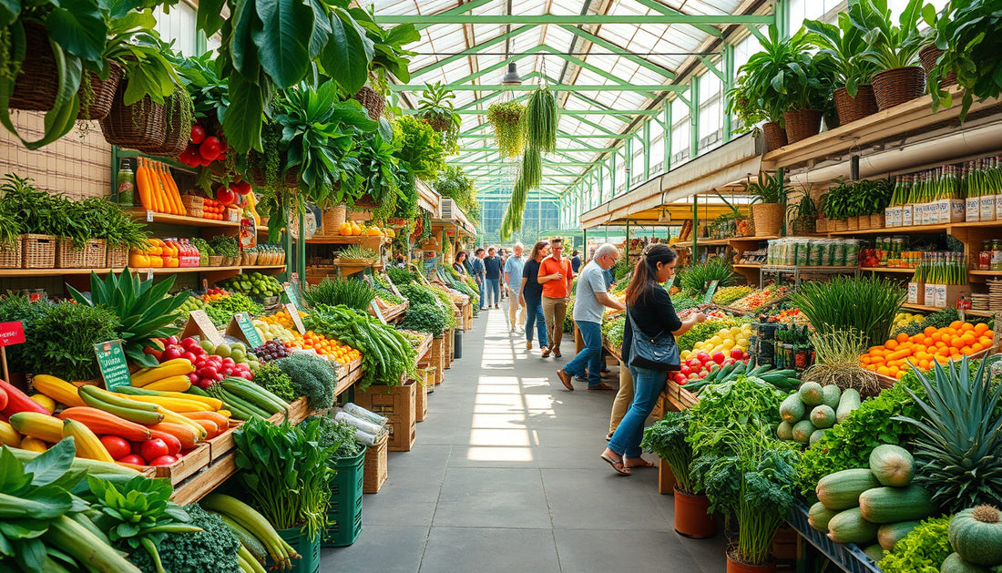 Savor the Future: The Rising Tide of Sustainable and Organic Foods in the Green Marketplace