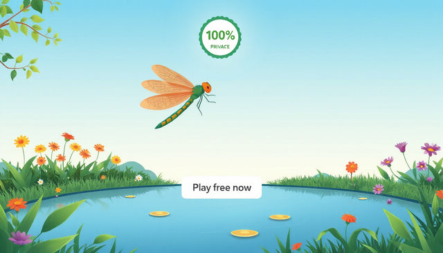 Dragonfly Crush: a private browser game for short breaks