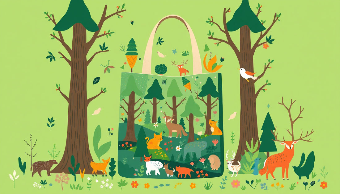 Whispers of the Woods: Discover the Eco-Friendly Forest Folklore Tote That Tells a Story