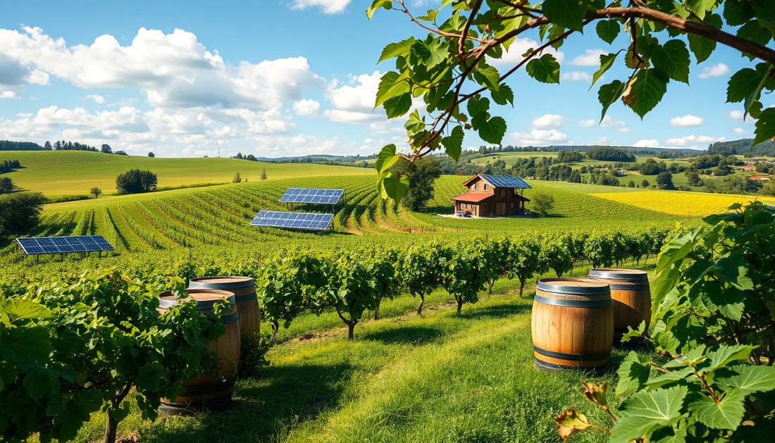 Sipping Sustainably: How Eco-Innovation is Revolutionizing Wine Production and Reducing Carbon Footprints