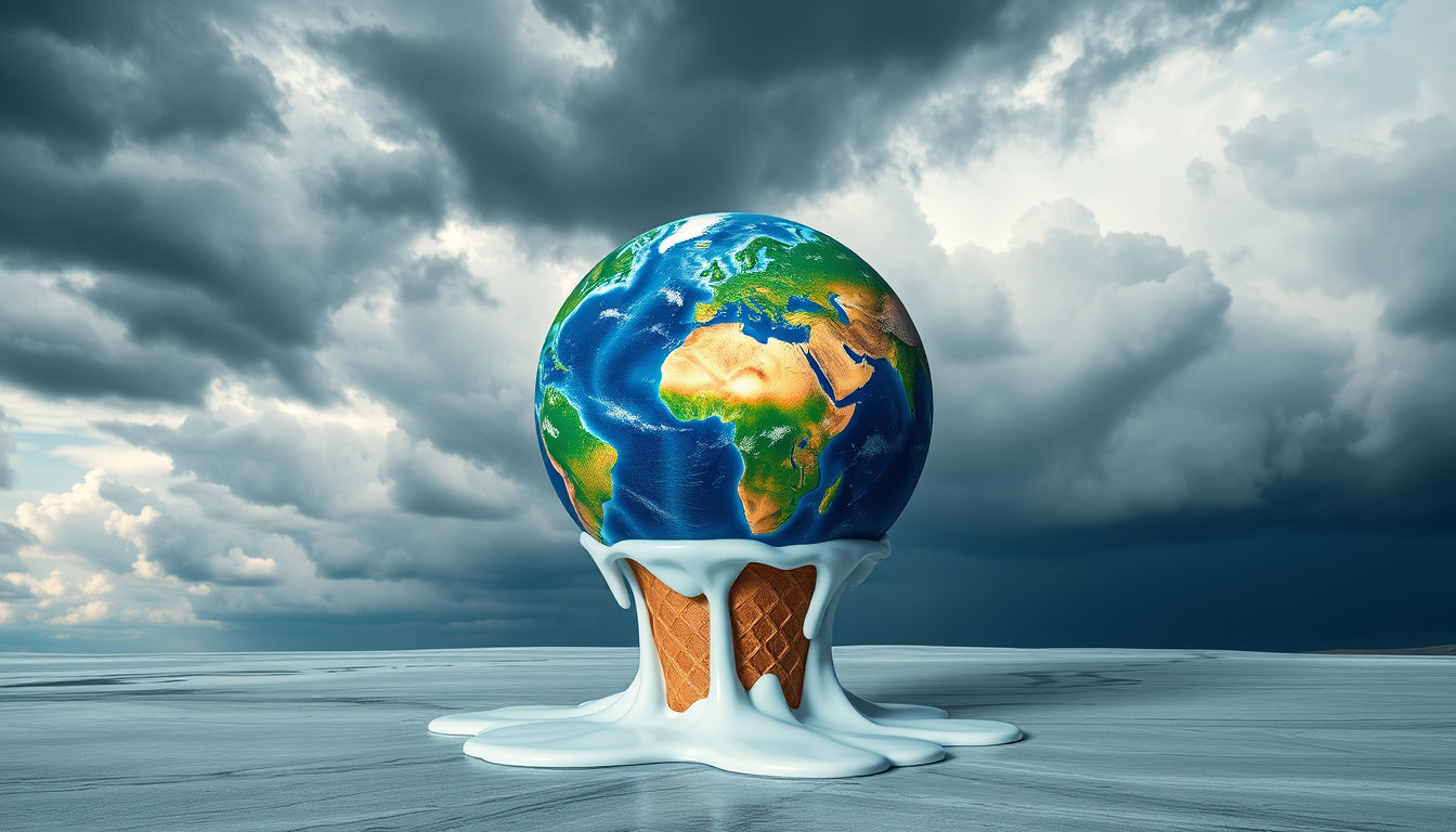 The Alarming Truth Revealed: What a Melting Tee Tells Us About Earth's Last Call for Help 🌎❄️