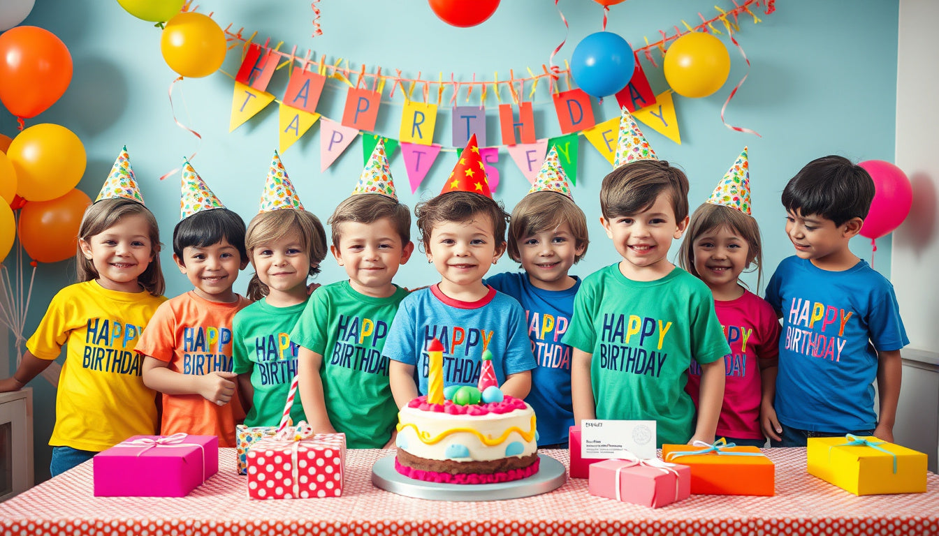 Pricing Out Birthday Party Shirt Orders