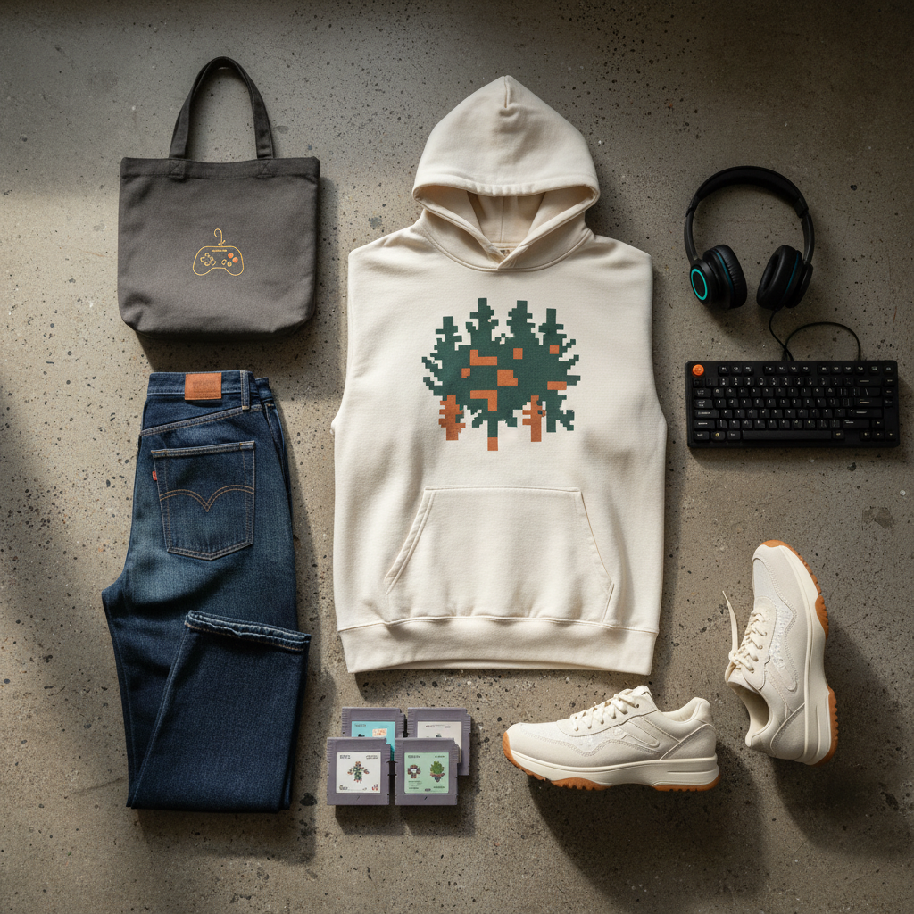 Level Up Your Wardrobe: Styling Design Delight's Eco-Friendly Gamer Sweatshirts