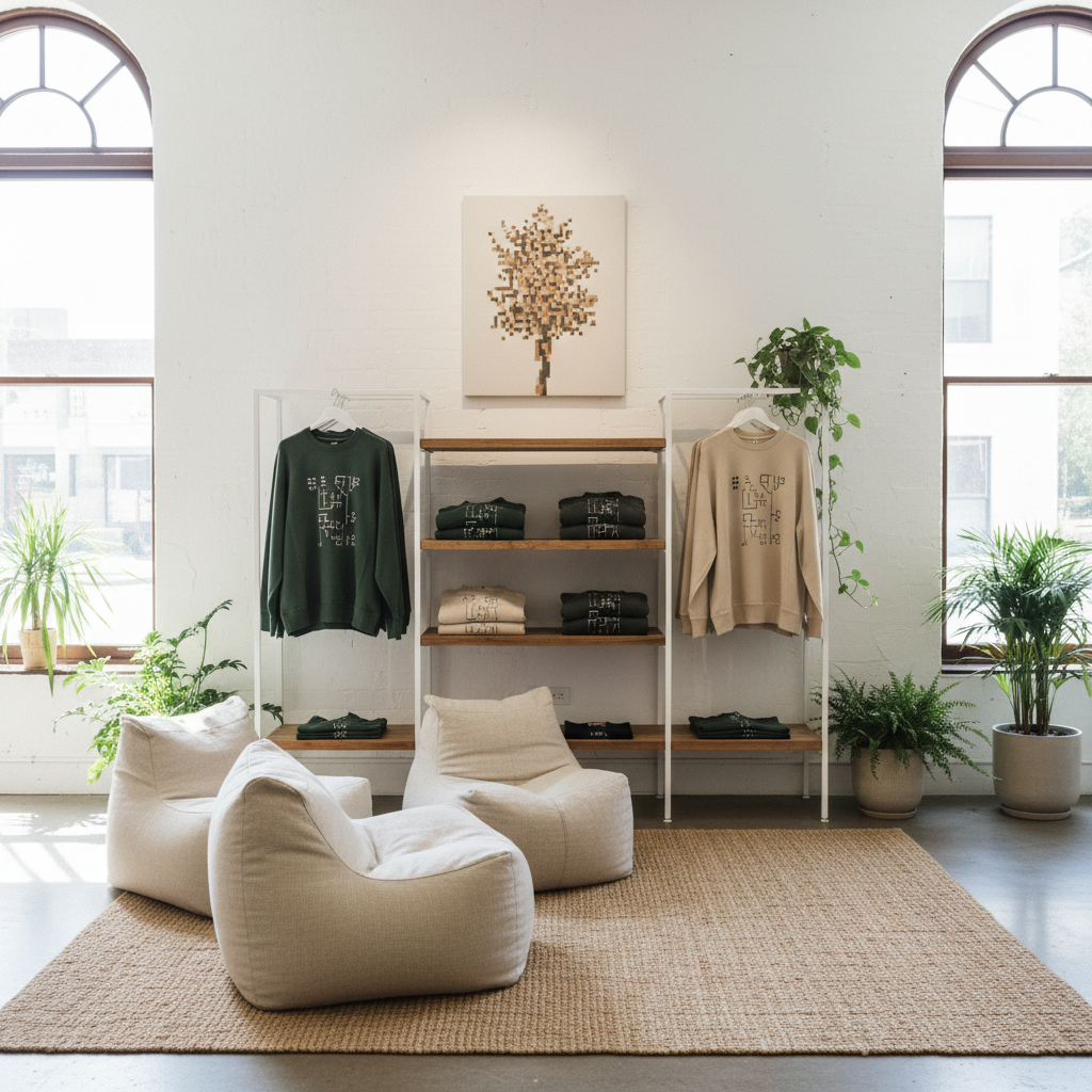 Eco Level Up Wear: The Organic Gamer Sweatshirt – A Y2K Nostalgia Deep Dive