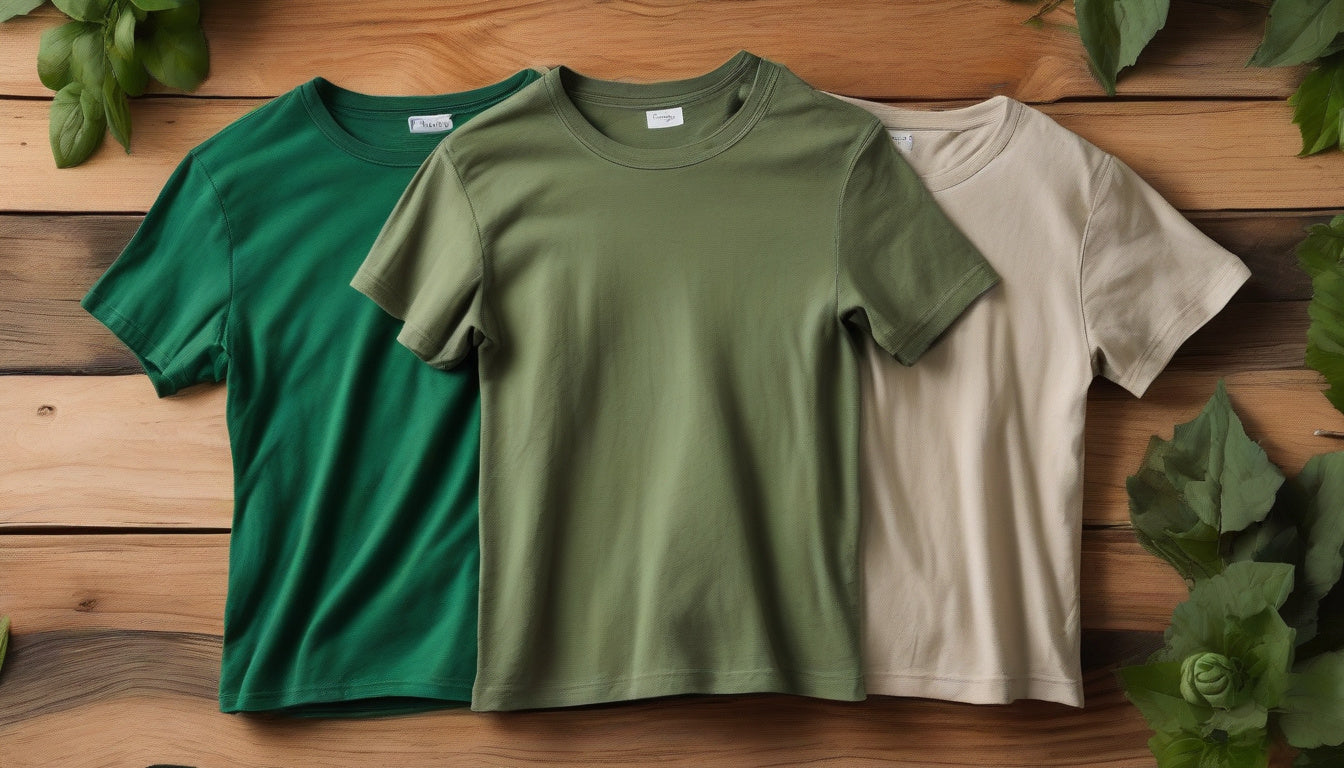 Discover the Benefits of Sustainable Style with Green Cotton T-Shirts
