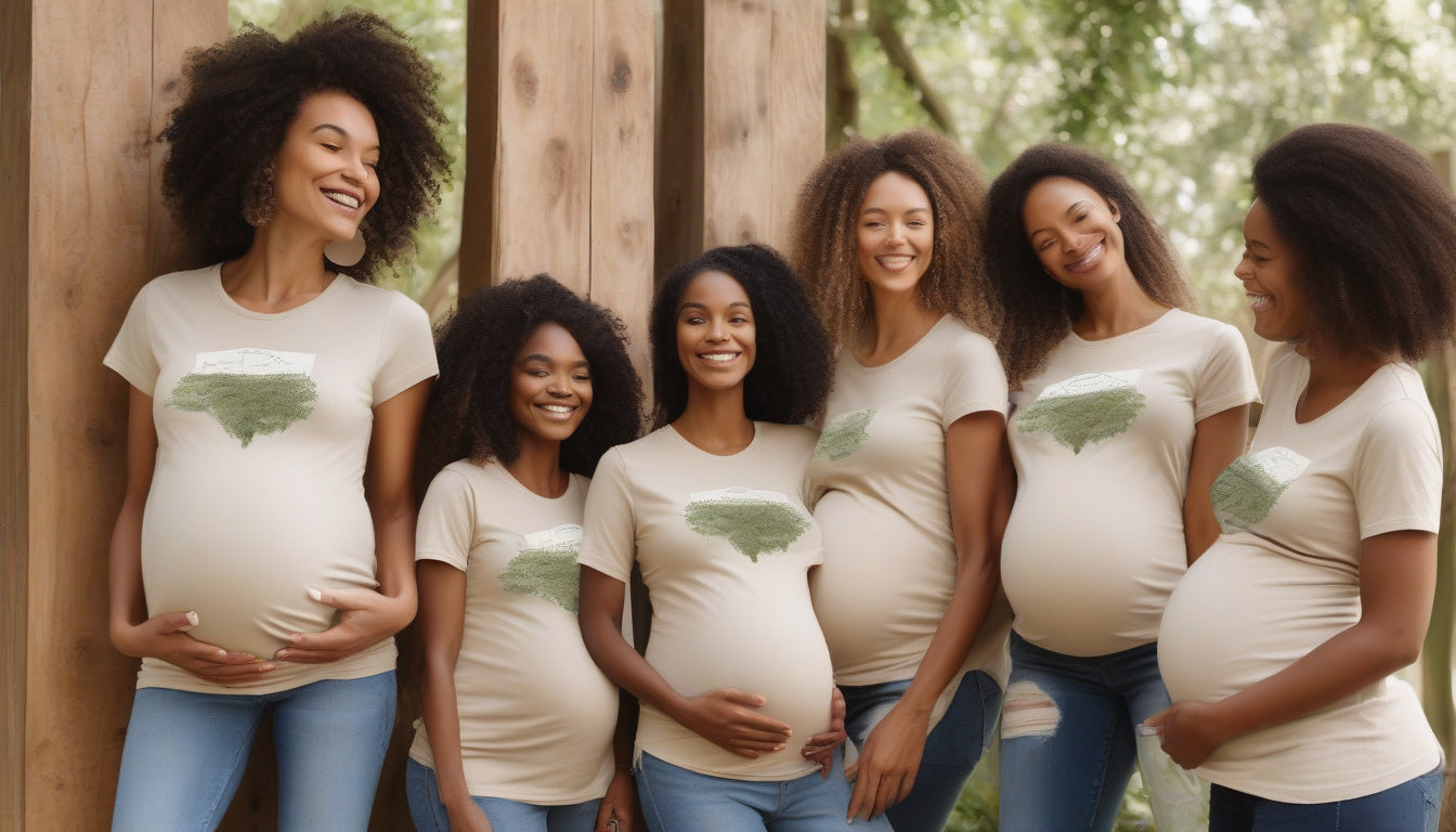 Discover the Comfort and Style of Organic Cotton Maternity Tees for Every Mom-to-Be