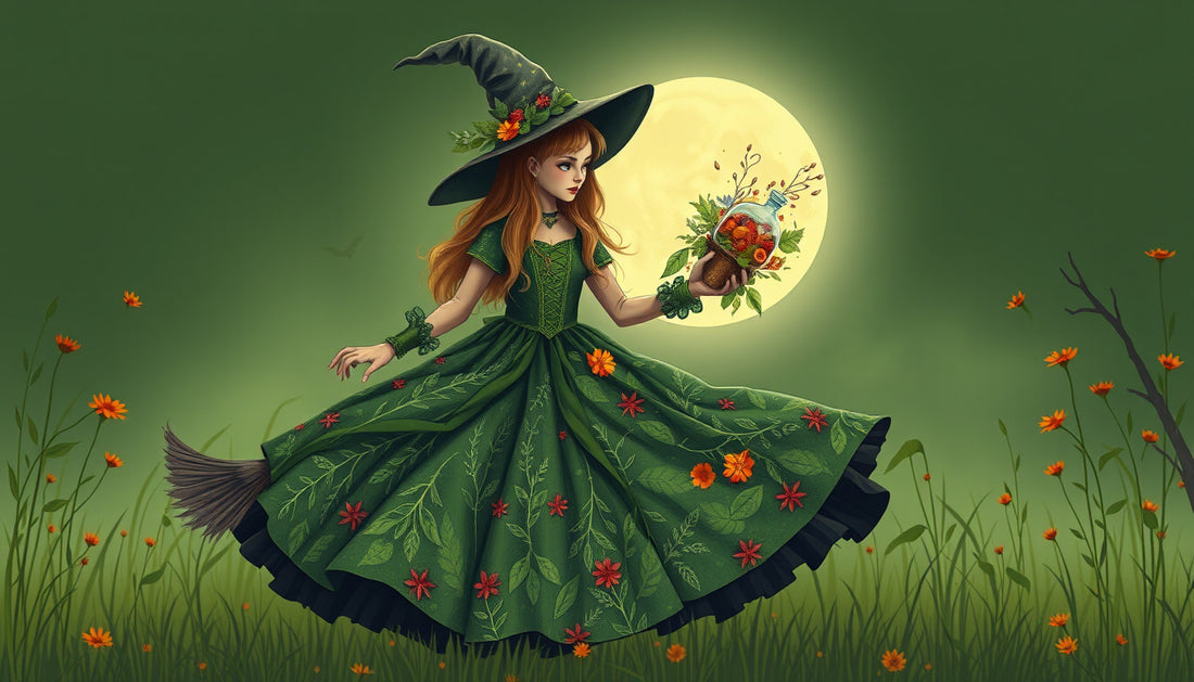 Enchanting Halloween: Create the Perfect Herb Witch Outfit for a Spellbinding Celebration