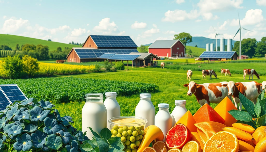 Sustainable Dairy and Plant-Based Alternatives: Innovating for a Greener Future