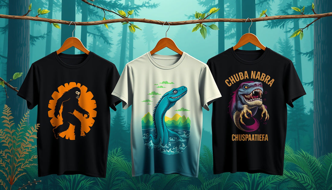 Uncover the Mysteries: Explore the Cryptid Club Organic Tee Collection!