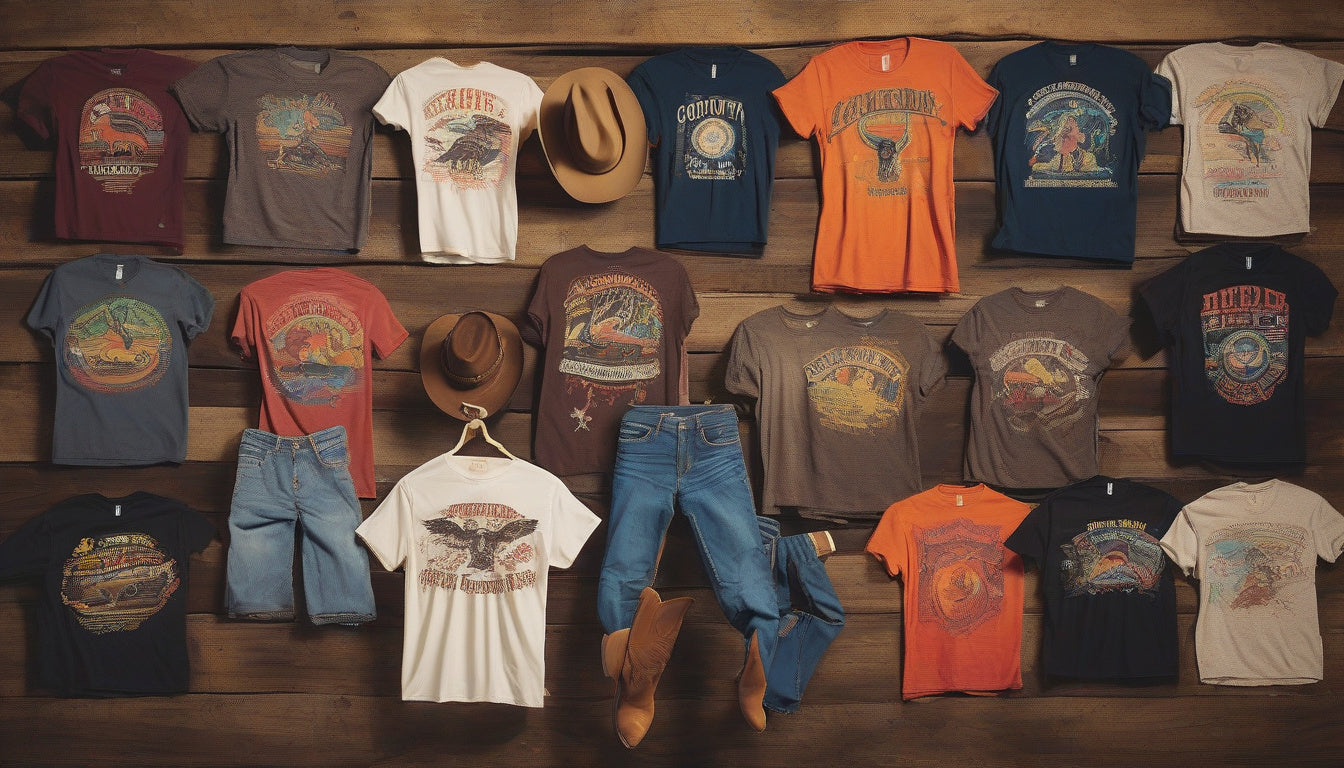 Top 10 Must-Have Concert Cowboy Tees for Your Next Music Festival