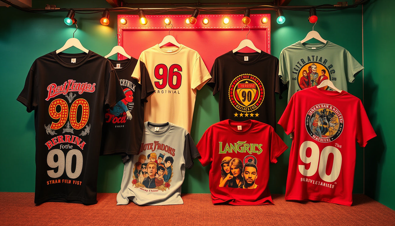 Revive the Nostalgia: 90s Music & Movie Shirts You’ll Absolutely Love Again