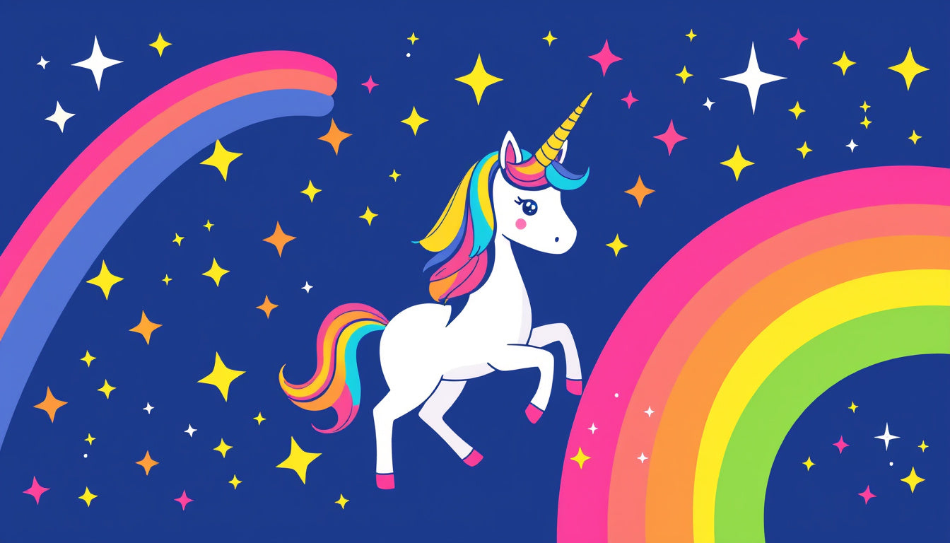 Unleash the Magic: Why Parents Can't Get Enough of This Must-Have Unicorn Print!
