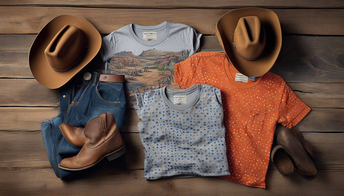 Stand Out in Style: Top Dotted Cowboy T-Shirts for Trendy Western Fashion Lovers