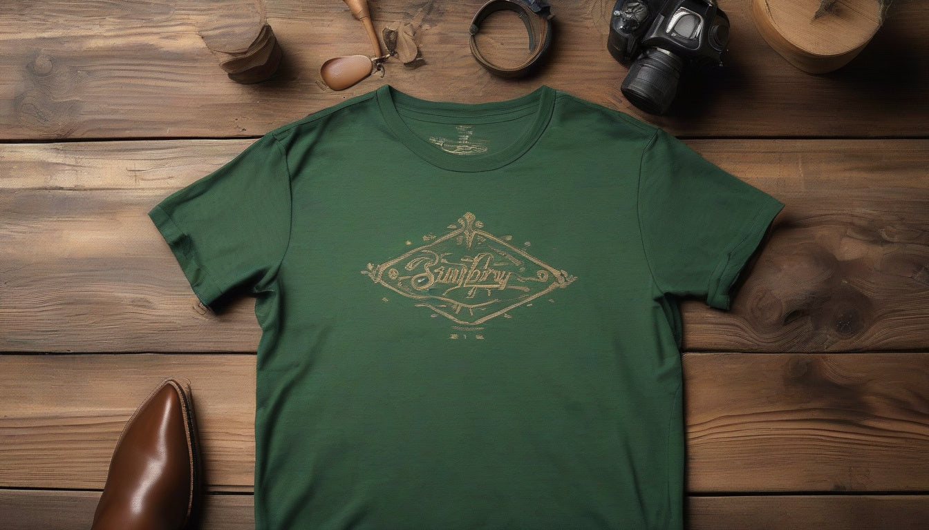 Discover the Luxe Green Style Cowboy Tee That Stays Fit in Shopify!