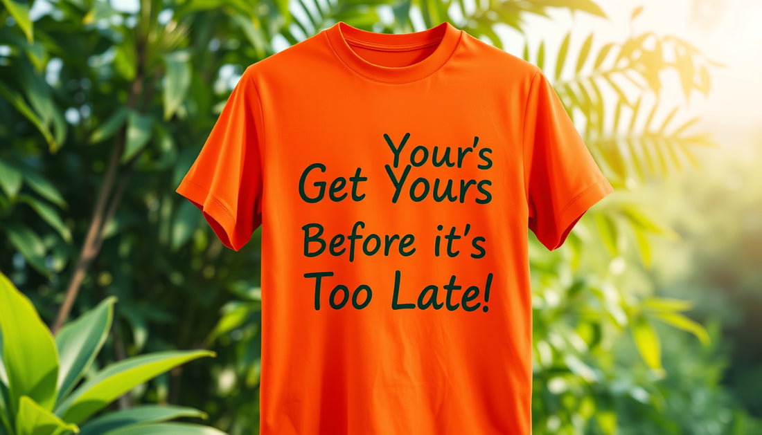 Don’t Let This Eco-Friendly T-Shirt Slip Through Your Fingers – Get Yours Before It’s Too Late!