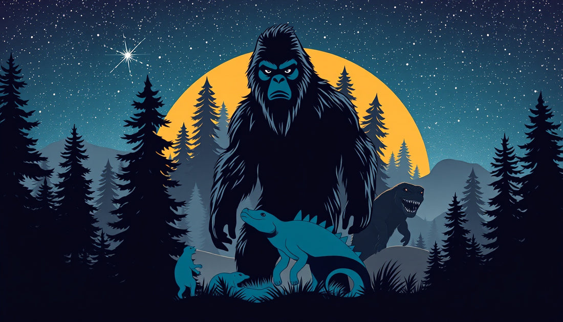 Embrace the Mystery: The Ultimate Cryptid Folklore Fleece Shirt for Adventurers and Dreamers