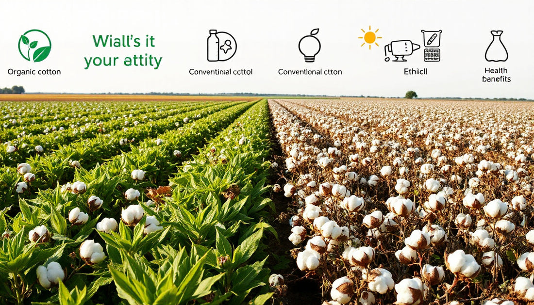 Organic Cotton vs. Conventional Cotton: Discover the Sustainable Choice for a Healthier Planet and Better Living