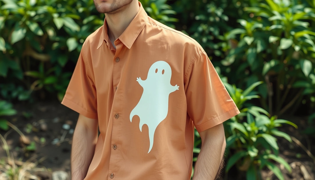 Embrace Eco-Friendly Fashion: The Allure of Sustainable Ghost Print Organic Shirts
