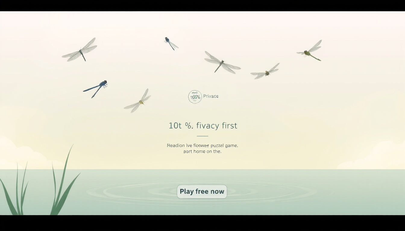 Dragonfly Crush: a browser puzzle game for people who want minimal friction