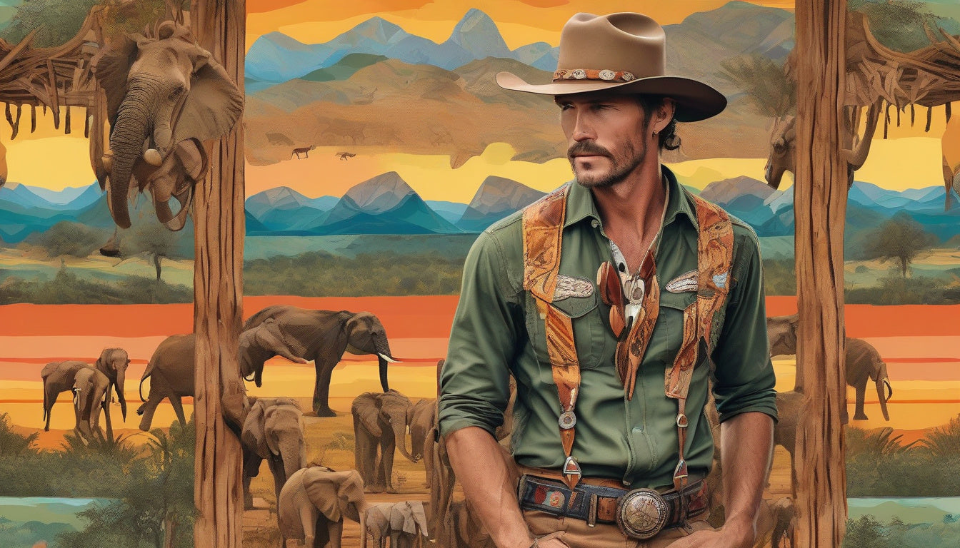 Explore the Wild: Unleash Your Adventure with Safari Cowboy Tees