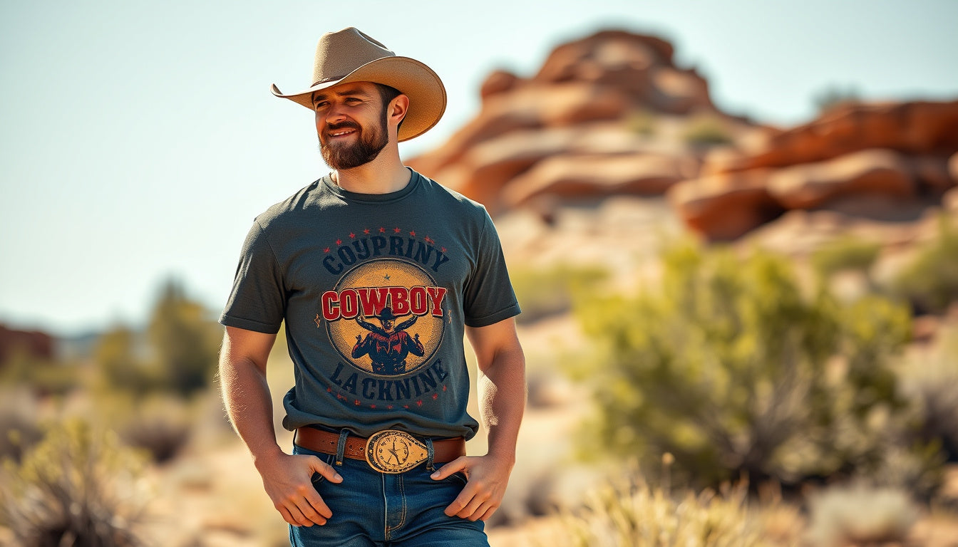 Sustainable Cowboy Gear: Authentic Western Style with Fade-Resistant Eco Materials