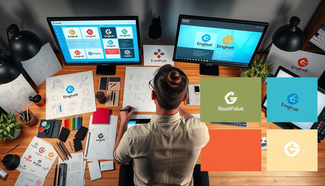 Behind the Scenes of a Custom Logo Process