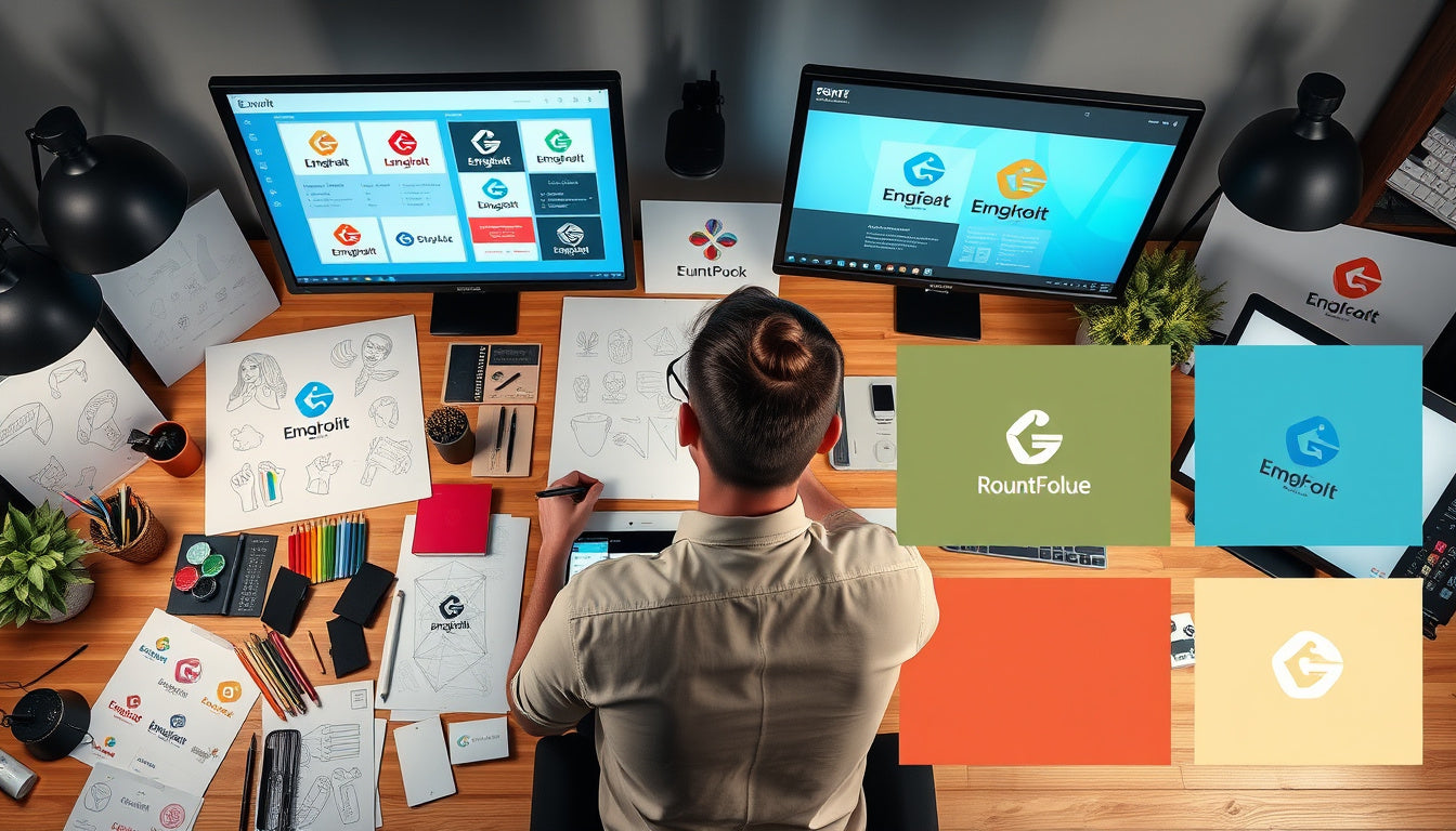 Behind the Scenes of a Custom Logo Process