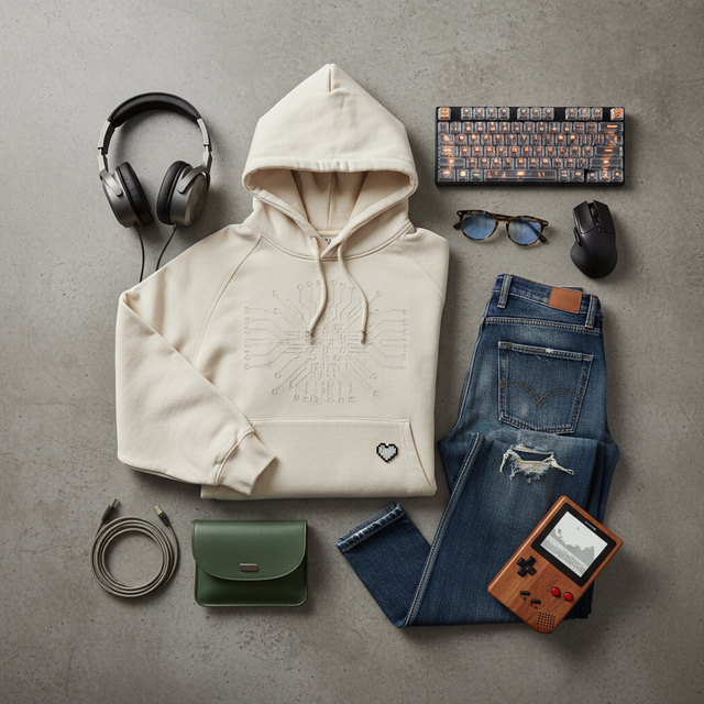 Level Up Your Style: 3 Eco-Friendly Looks with Your Organic Gamer Sweatshirt