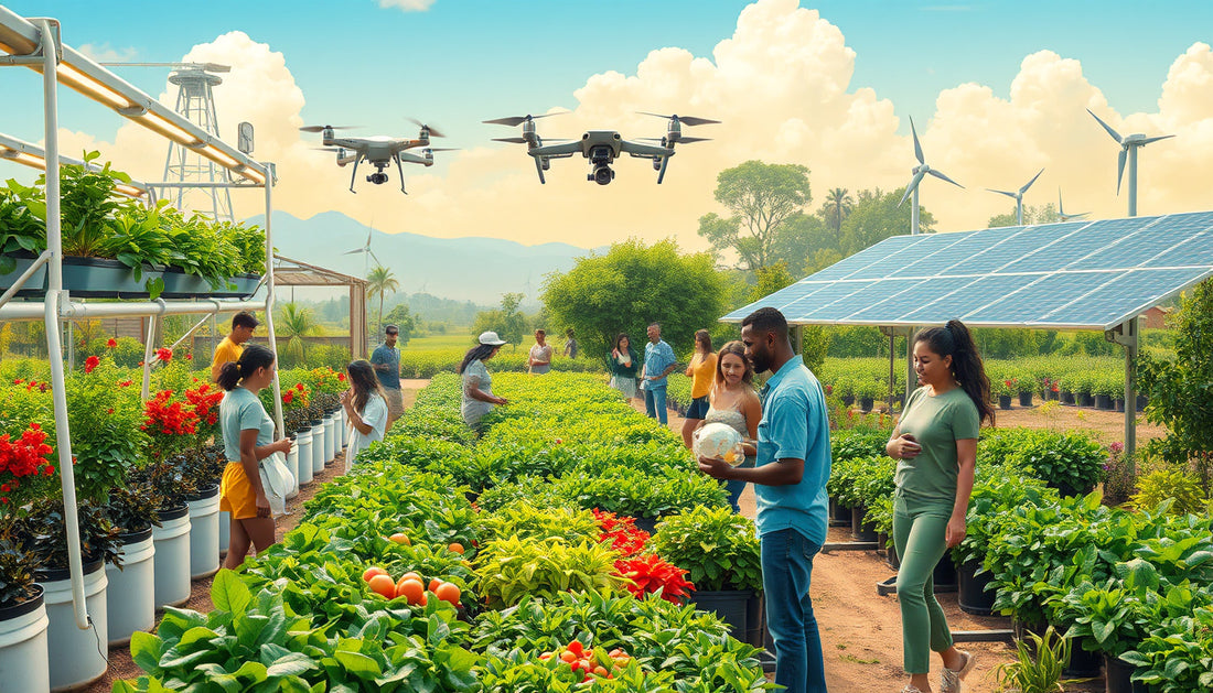 2025 Vision: 7 Sustainable Agriculture Trends Transforming Organic Food Production
