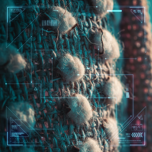 Close-up texture shot of a heavyweight organic cotton gaming sweatshirt showing the weave density and zero-latency comfort fit.