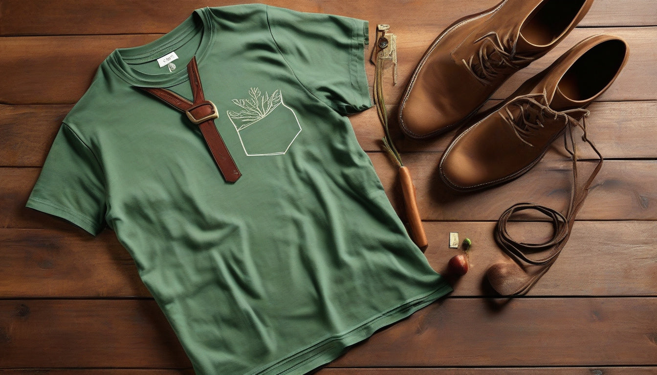 Discover Luxe Green Style: ADHD Organic Tee's 30-Wash Durability!