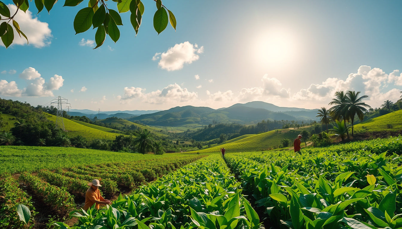 Harnessing the Power of Nature: Top 5 Sustainable and Organic Agriculture Solutions for a Greener Caribbean