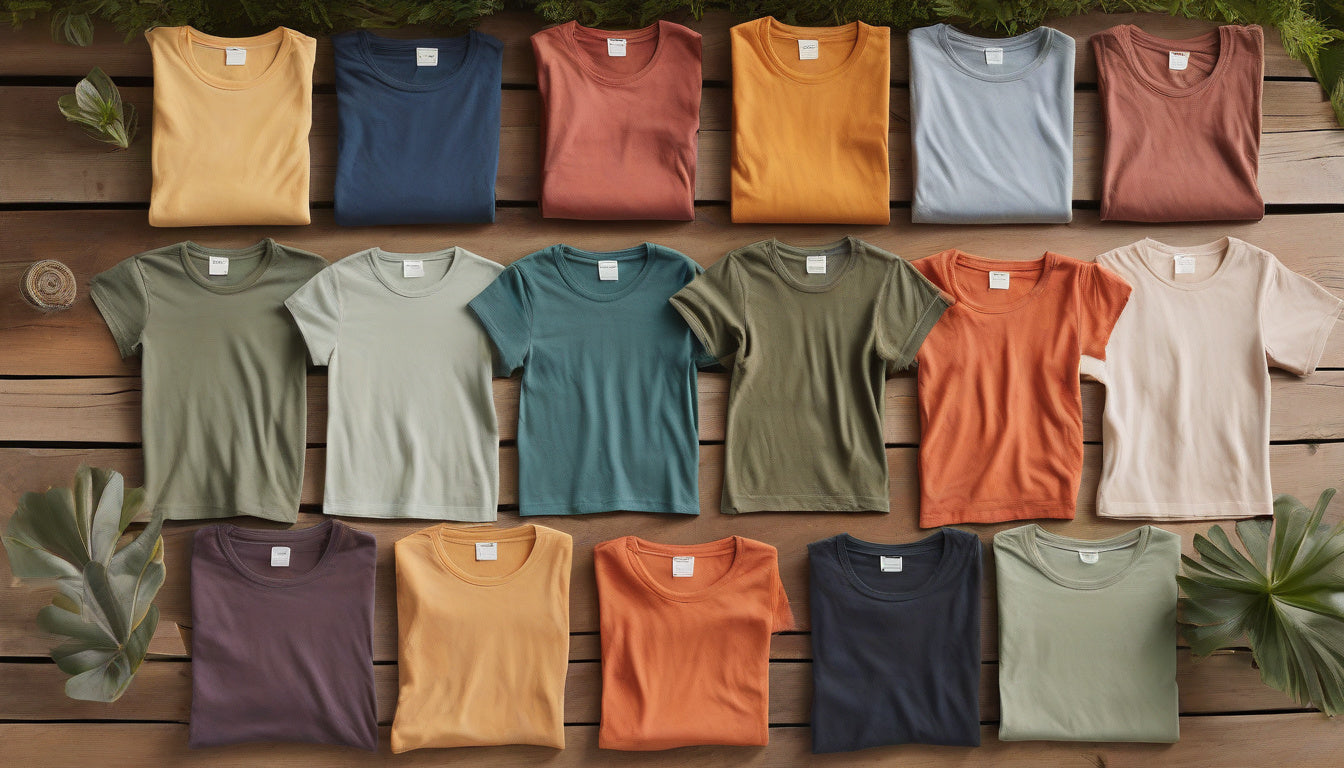Transform Your Wardrobe with Low-Impact Dye Cotton Tees: Sustainable Style for Every Occasion
