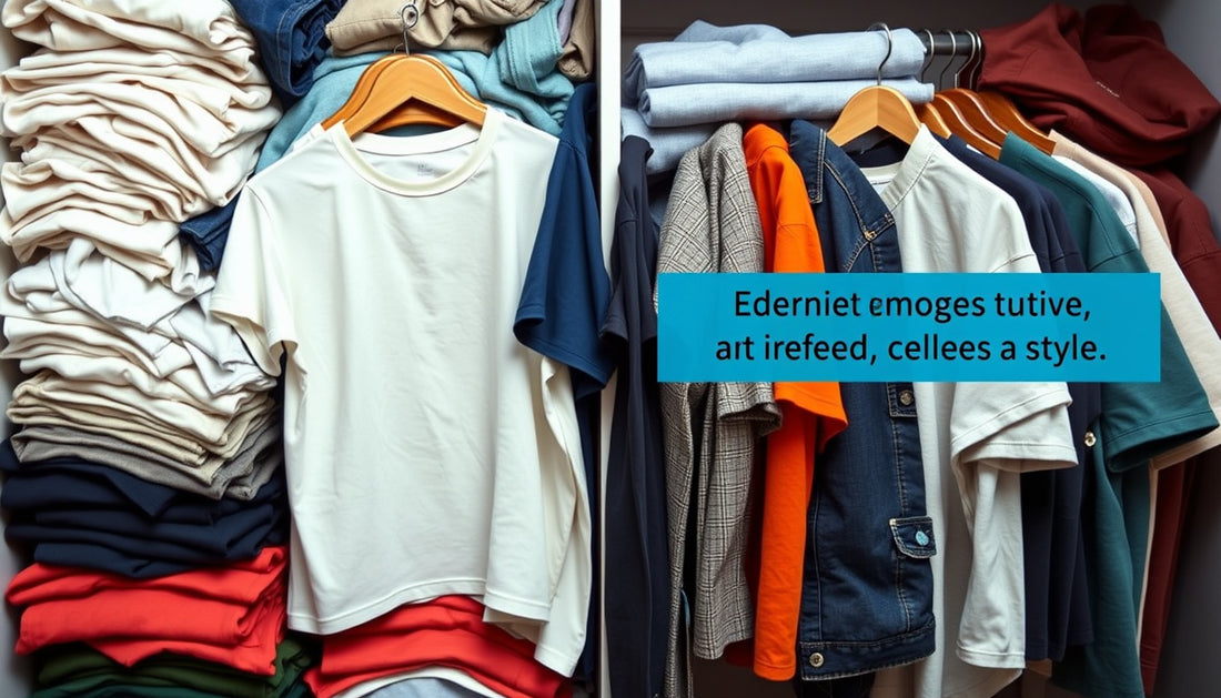 Unraveling the T-Shirt Trap: How Your Wardrobe May Be Sabotaging Your Style and What to Do About It!