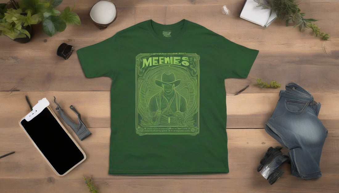 Luxe Green Style: Discover the High-Quality Meme Tee That Endured Stress Tests!
