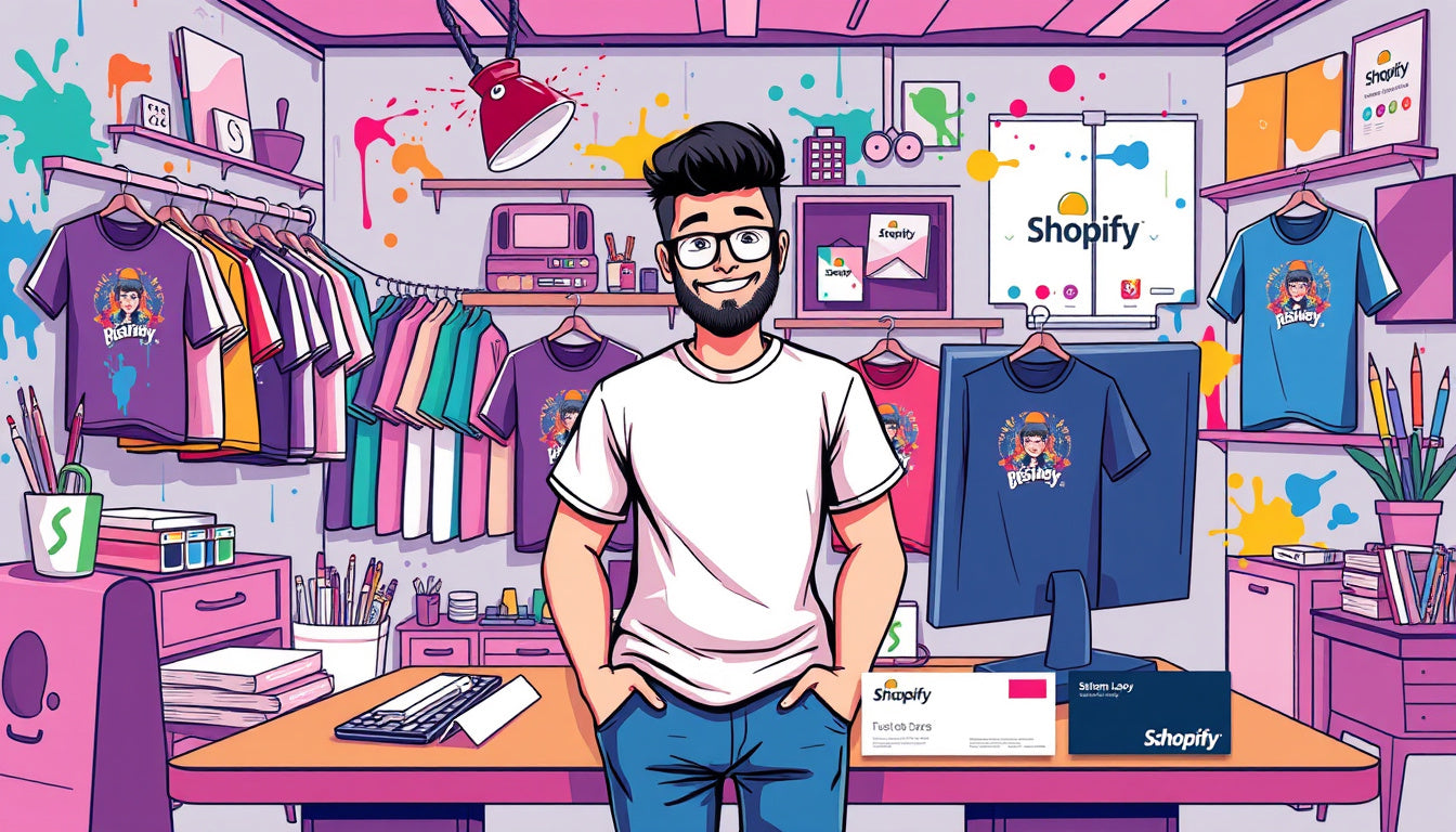 Custom Tee Pricing for Artists on Shopify